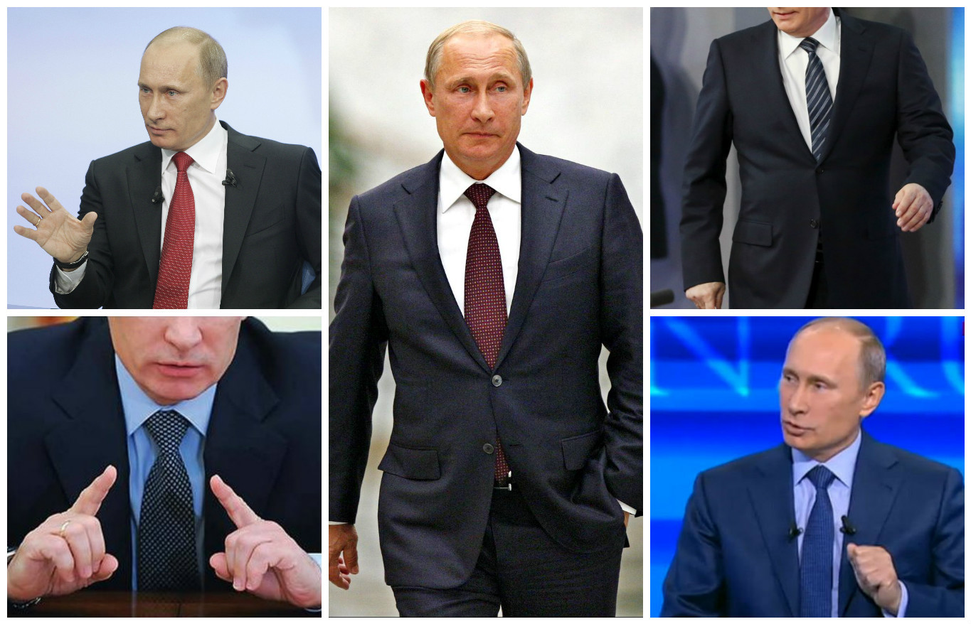 Путин в Красном галстуке